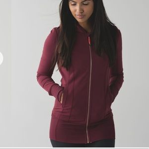 Lululemon Daily Practice Wine Berry Jacket